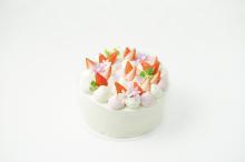 生チョコ苺のデコレーション